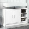 vidaXL Mobile Lavabo Bianco 90x29x55 cm in Truciolato