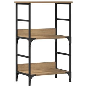 vidaXL Libreria Rovere Artigianale 50x33x82 cm Legno Multistrato