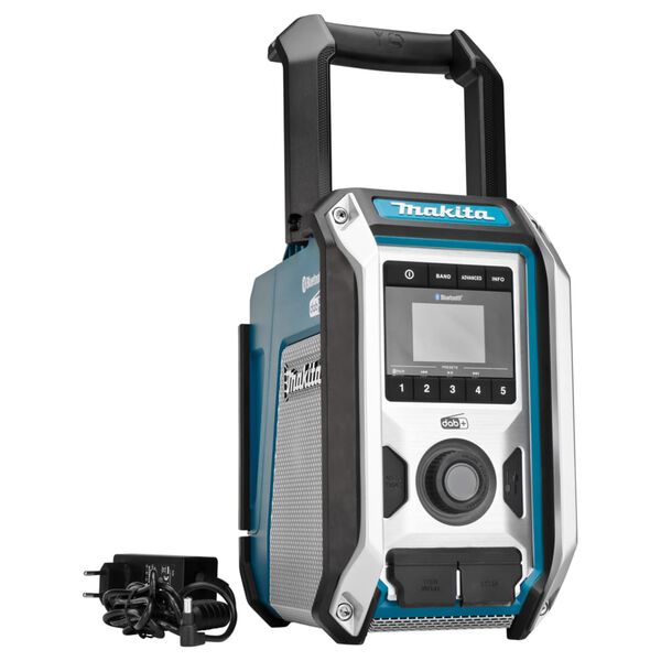 Makita Radio Bluetooth DAB Nero e Blu