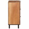 vidaXL Credenza Finitura Marrone Acacia Legno di mango massello
