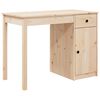 vidaXL Scrivania 100x50x75 cm in Legno Massello di Pino