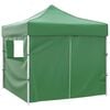 vidaXL Tenda Party Verde 291 x 291 x 315 cm Tessuto Oxford