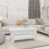 vidaXL Tavolino da Salotto Bianco 102x55x42 cm in Truciolato