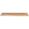 vidaXL Mensola a Muro 80x30x3,8cm Rettangolare Legno Acacia Bordi Vivi