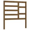vidaXL Testiera per Letto ambra 106x4x104 cm in Legno Massello di Pino