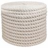 vidaXL Corda di Juta 24 mm Bianco 100% juta Tossa