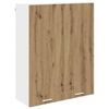 vidaXL Armadio pensile con porta Rovere artigianale 80 x 31 x 100 cm