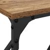 vidaXL Tavolo consolle Legno vecchio 180 x 23 x 75 cm