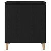 vidaXL Credenza Nero 60 x 35 x 70 cm Legno multistrato