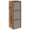 vidaXL Credenza con cassetto Legno vecchio 35 x 32 x 99,5 cm