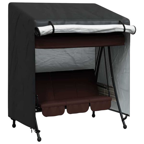 vidaXL Copertura per dondolo da esterno 155 x 95 x 165 cm