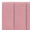 vidaXL Cuscino Testiera Hanko Rosa 180 cm in Velluto