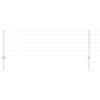vidaXL Recinzione con Posto Argento 0,6 x 25 m Acciaio