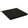 vidaXL Cuscini per Seduta SOEST 100% Poliestere Nero 70 x 70 x 5 cm