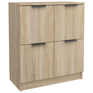 vidaXL Credenza Rovere Sonoma 60x30x70 cm in Legno Multistrato