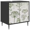 vidaXL Mobile da Bagno GOTHA Rovere Nero 60 x 40 x 61 cm