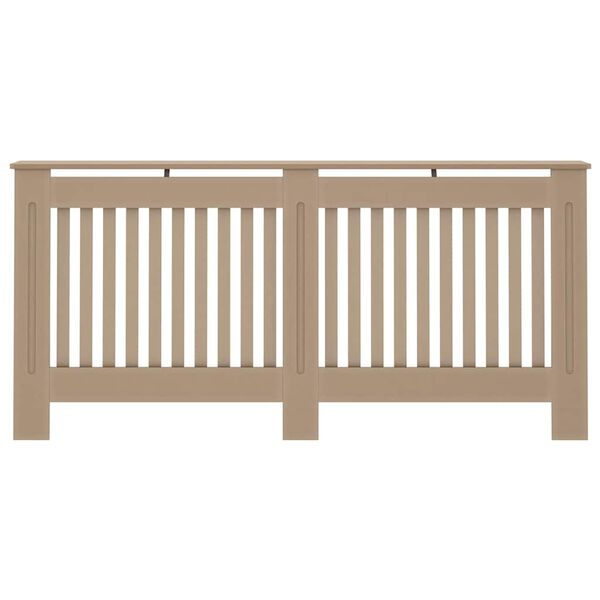 vidaXL Copertura per Radiatore 172x19x81 cm in MDF