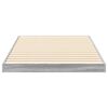 vidaXL Struttura letto a terra Grigio Sonoma 76,5 x 200 cm