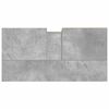 vidaXL Armadietto da Bagno Grigio Cemento 65x33x60cm in Truciolato