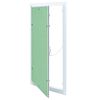 vidaXL Pannello di Accesso Verde e Argento 35 x 55 cm