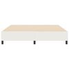 vidaXL Struttura letto piattaforma Crema 180 x 200 cm Tessuto