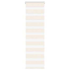 vidaXL Tenda a Rullo Zebra Larghezza Tessuto 35,9 cm Poliestere