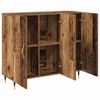 vidaXL Credenza Legno vecchio 90 x 34 x 80 cm Legno multistrato