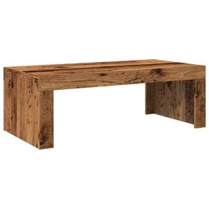 vidaXL Tavolino da Salotto Legno Antico 102x50x35 cm in Truciolato