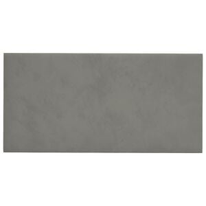 vidaXL Testiera da Parete 12 pz Grigio Chiaro Velluto