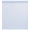 vidaXL Pellicola Statica Smerigliata Bianco 45x500 cm PVC