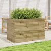 vidaXL Fioriera da Giardino 110x60x68,5 cm in Legno di Pino Impregnato