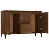 vidaXL Credenza Rovere Marrone 102x35x70 cm in Legno Ingegnerizzato