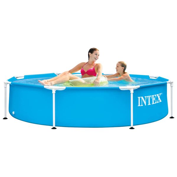 Intex Piscina Metal Frame 244x51cm