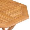 vidaXL Set da Pranzo da Giardino 5 pz in Legno Massello di Teak