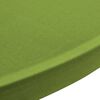 vidaXL Copertura Elastica per Tavolo 2 pezzi 70 cm Verde