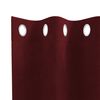 vidaXL Tende oscuranti 2 pcs Rosso Vino 140 x 225 cm Velluto
