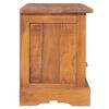 vidaXL Mobile Porta TV 100x30x40 cm in Legno Massello di Teak
