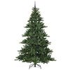 vidaXL Albero di Natale Artificiale con Rami Pieghevoli Verde 210 cm