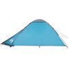 vidaXL Tenda da Campeggio a Cupola per 4 Persone Blu Impermeabile