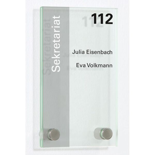 MOEDEL Targhetta per Porta Galerie 16x10x2,5 cm