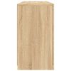 vidaXL Credenza con Luci LED Rovere Sonoma 142,5x37x67 cm
