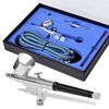 vidaXL Set Aerografo con Ugelli di 0,2 / 0,3 / 0,5 mm