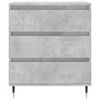vidaXL Credenza Grigio Cemento 60x35x70 cm in Legno Multistrato