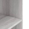 vidaXL Supporto per Acquario 75x36x72,5 cm Multistrato Grigio Sonoma