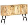 vidaXL Credenza 118x30x75 cm in Legno Massello di Mango