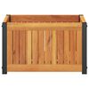 vidaXL Fioriera da Giardino 45x30x27,5 cm in Legno Massello di Acacia