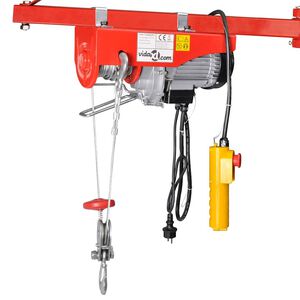 vidaXL Sollevatore Elettrico 1000 W 300/600 kg