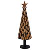 vidaXL Albero di Natale Marrone 150 cm Legno massello di teak