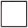 vidaXL Bordura per Prato Nero 40 x 40 x 13 cm Acciaio