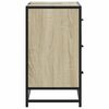 vidaXL Mobile Lavabo Bagno Rovere Sonoma 60x30x60 cm Legno Multistrato